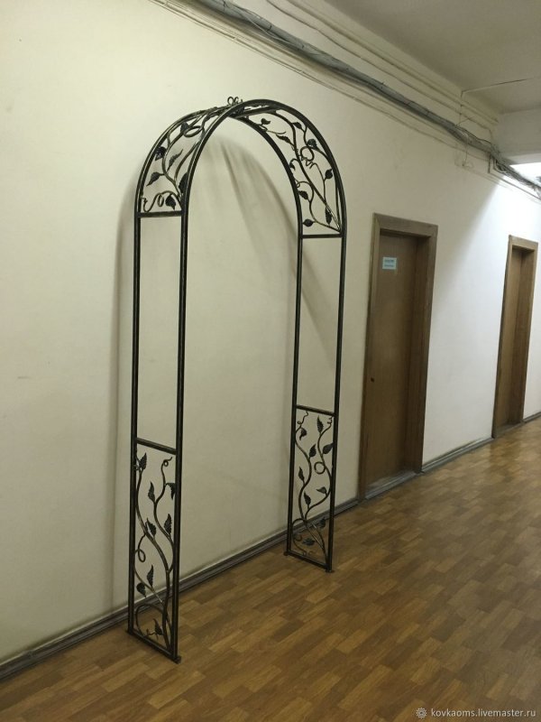 Кованые арки для цветов