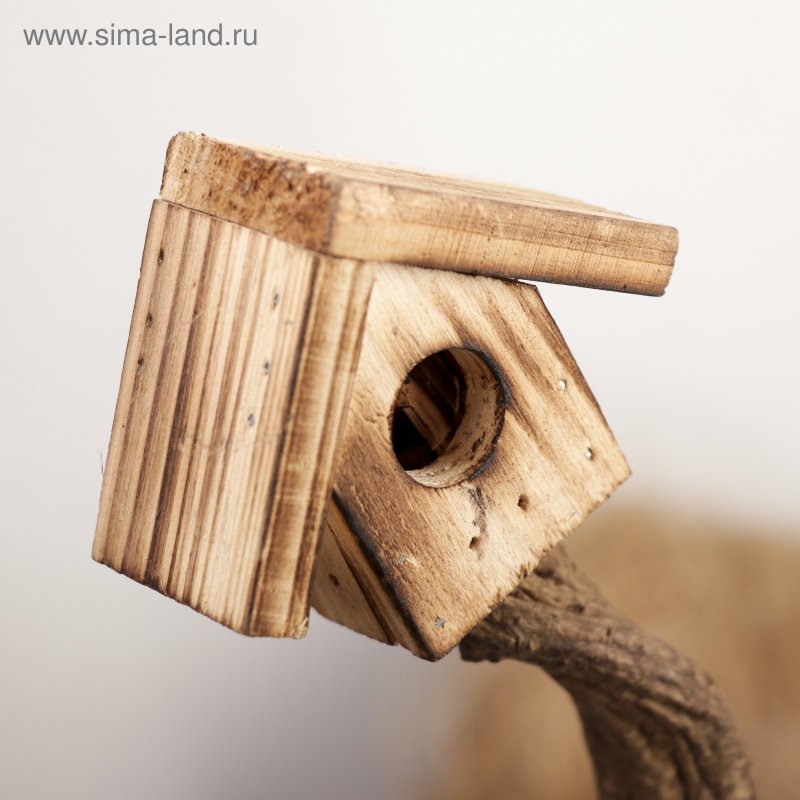 Оригинальные скворечники из дерева