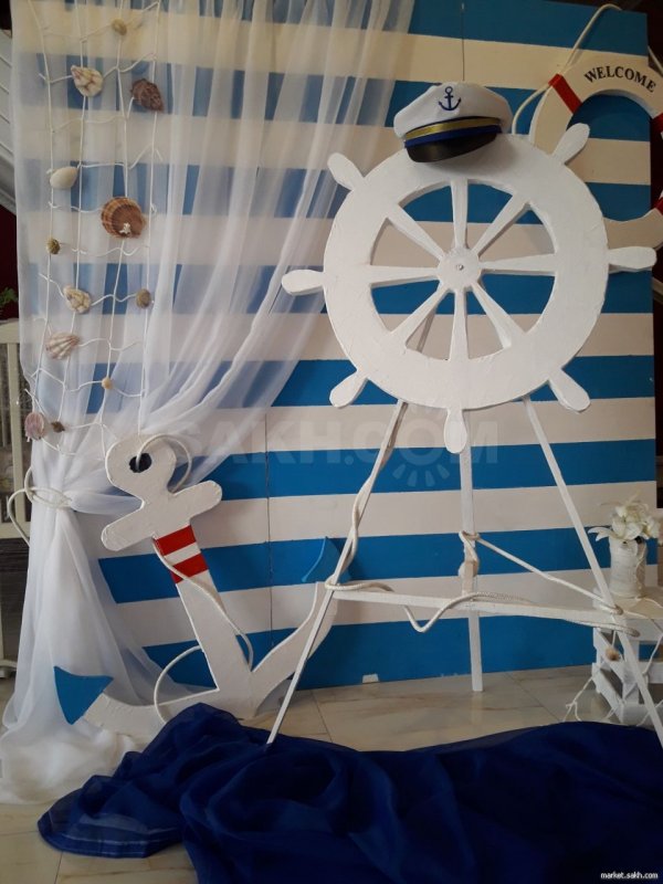 Праздник в морском стиле