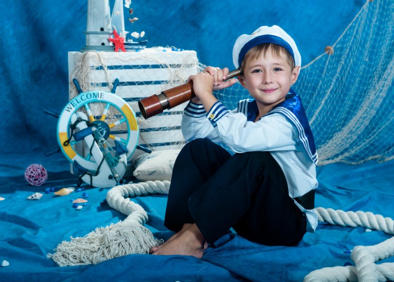 Детский фотопроект морской