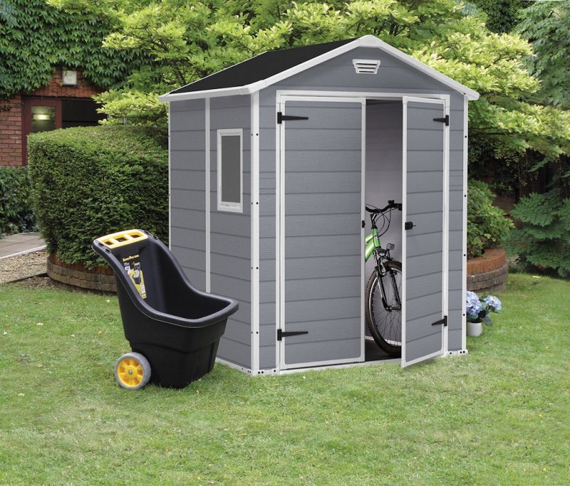 Пластиковый сарай Keter Manor 6x8