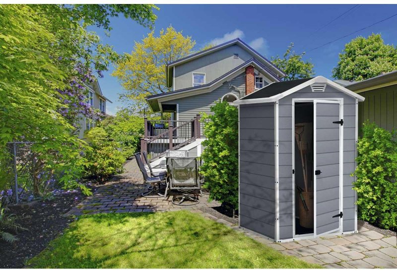 Keter Manor 4x3 серый 17192190