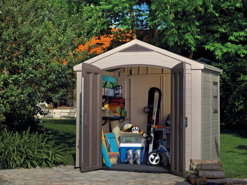Сарай пластиковый для дачи Factor 8x6 Keter