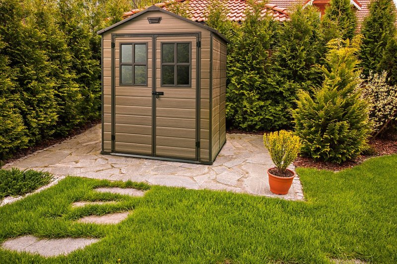 Сарай пластиковый Keter Manor Pent 6x4