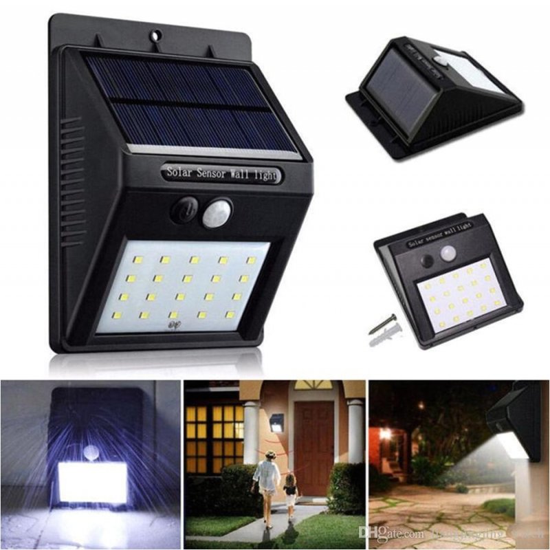 Светодиодный уличный светильник с датчиком движения Solar Motion sensor Light