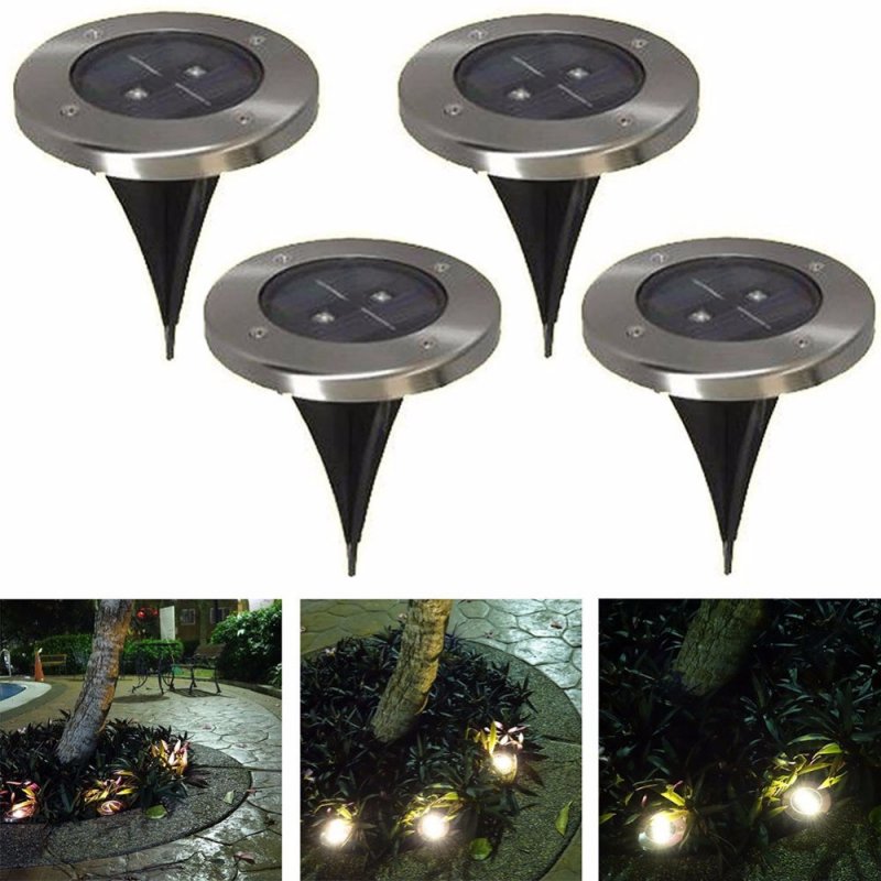 Садовый светильник на солнечной батарее Solar Pathway Lights, 2 шт