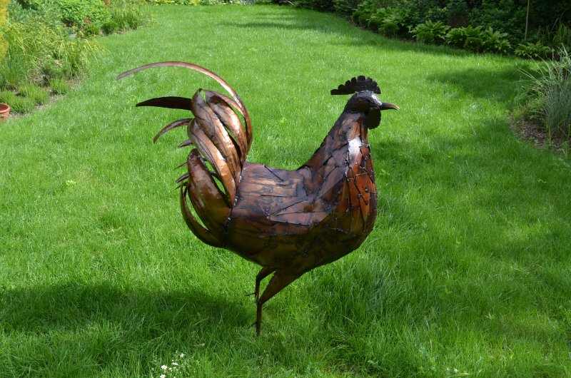 Металлические скульптуры для сада