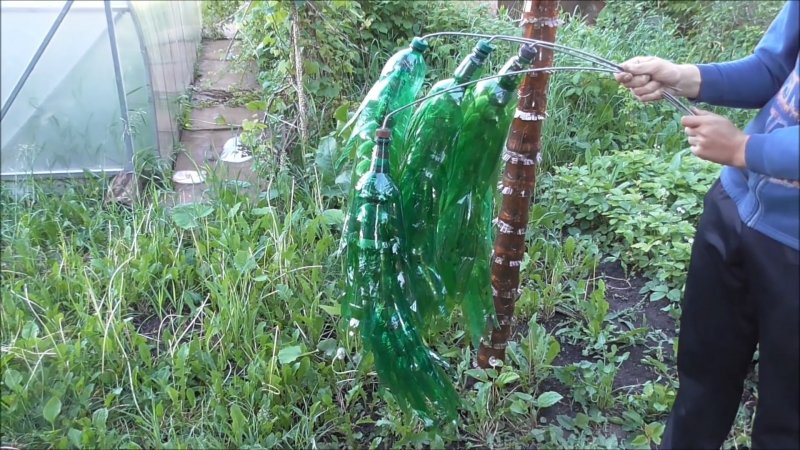 Пальма из бросового материала
