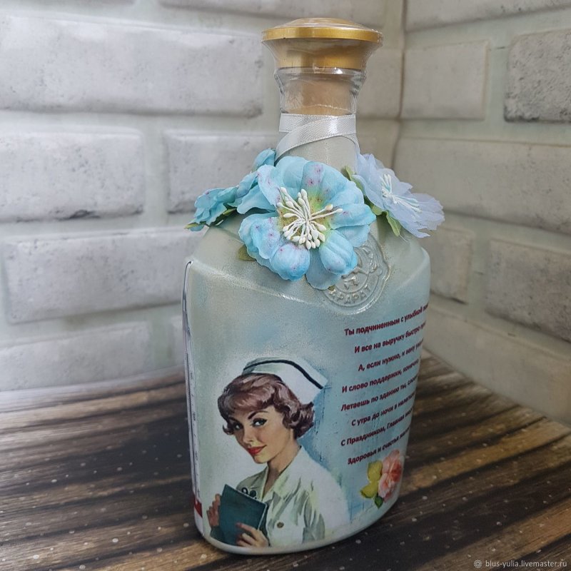 Декор бутылок