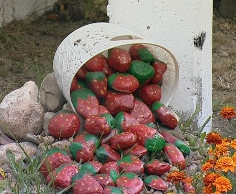 Декор из камней