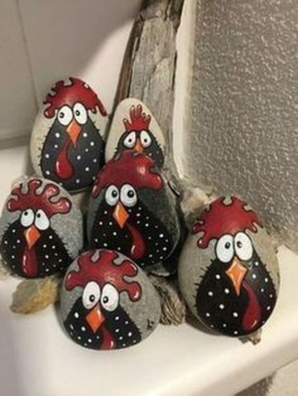 Красивые клумбы из камней