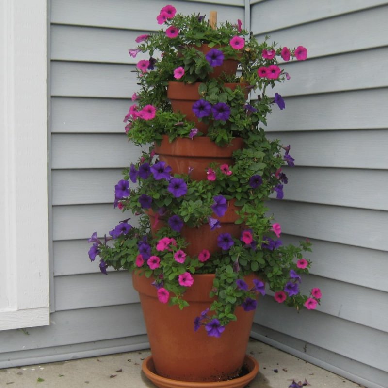 Цветник Flower Tower Цветочная башня