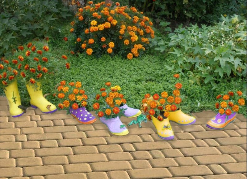 Дачные украшения для сада