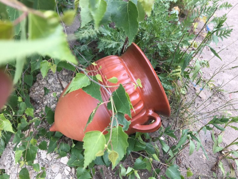 Большой кувшин для сада