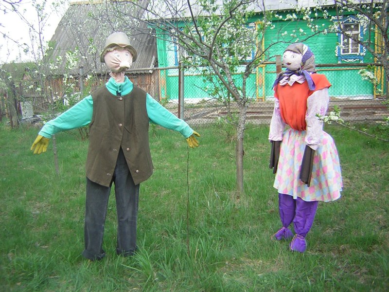 Пугало огородное