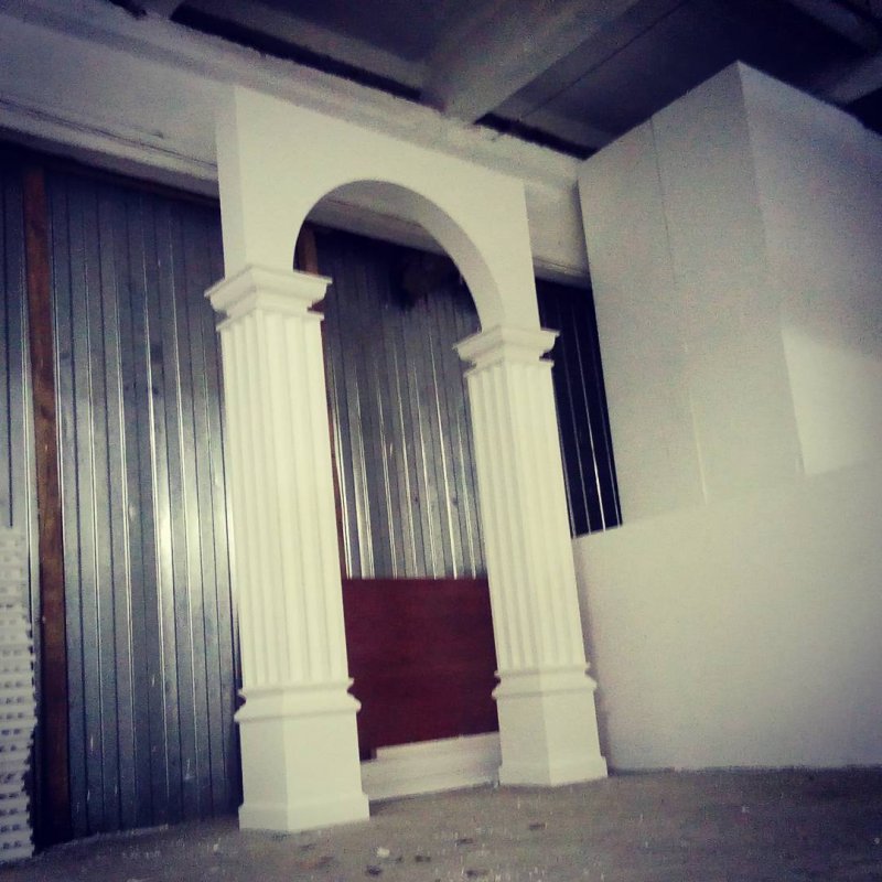 Арки из полистирола