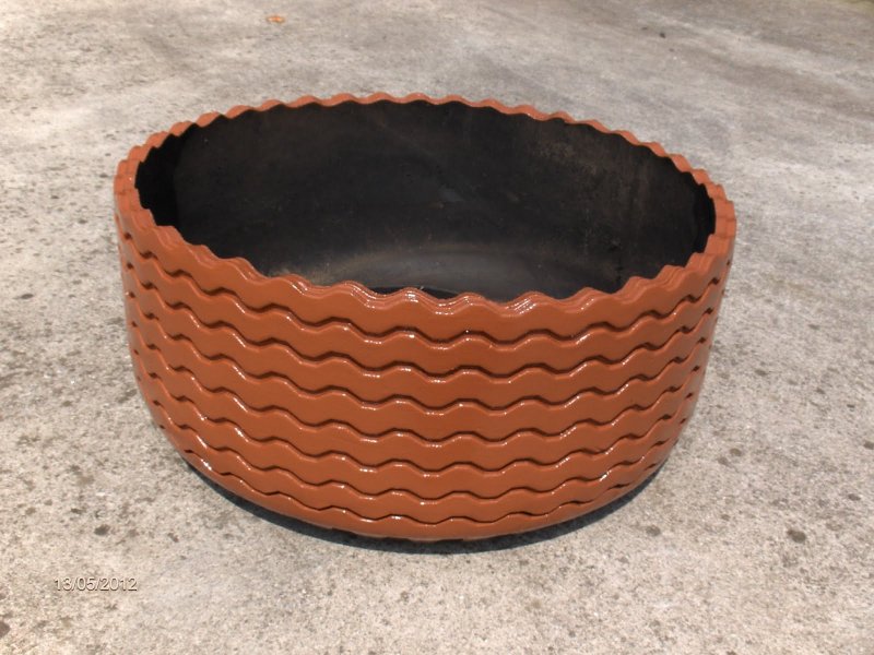 Корзина из покрышки
