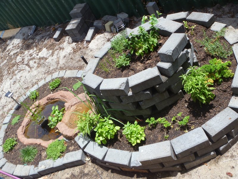 House Garden Brick Walls