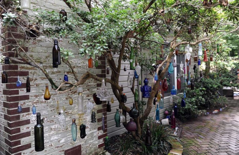 Christmas Tree made of Bottles