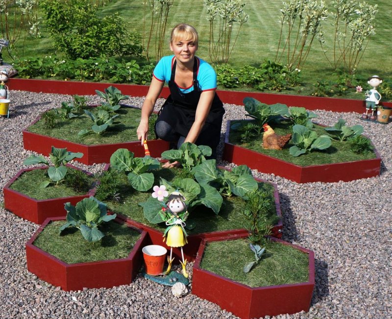 Ограждения для грядок и клумб