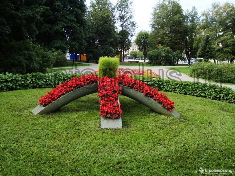 Многоярусные клумбы