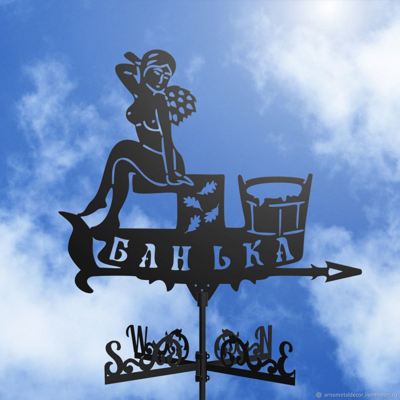 Флюгер банька