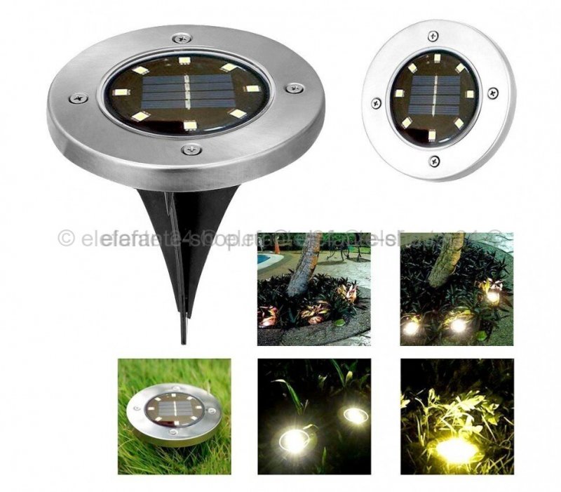 Светильник на солнечных батареях Disk Lights