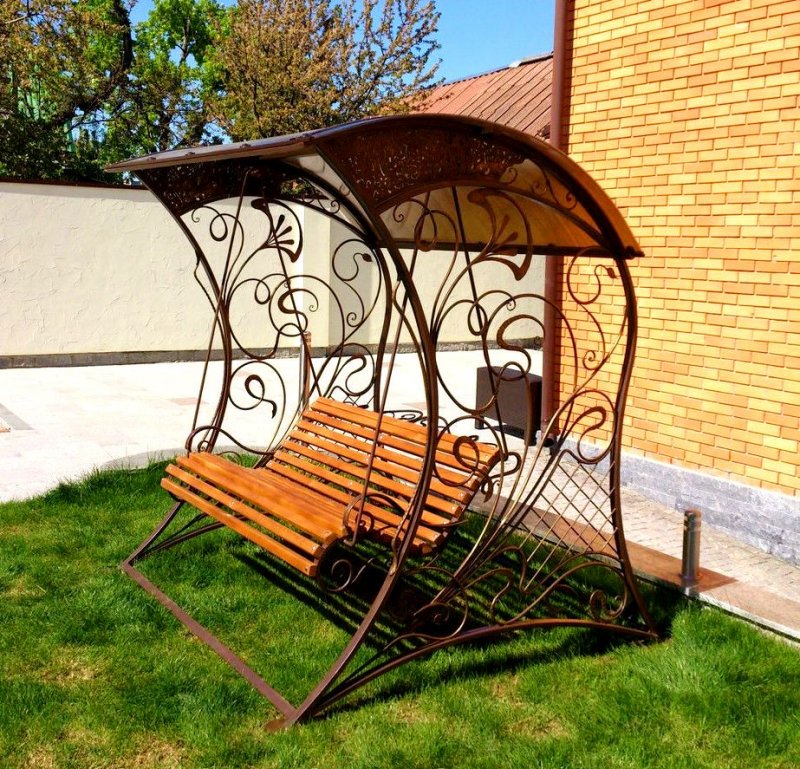 Кованые качели