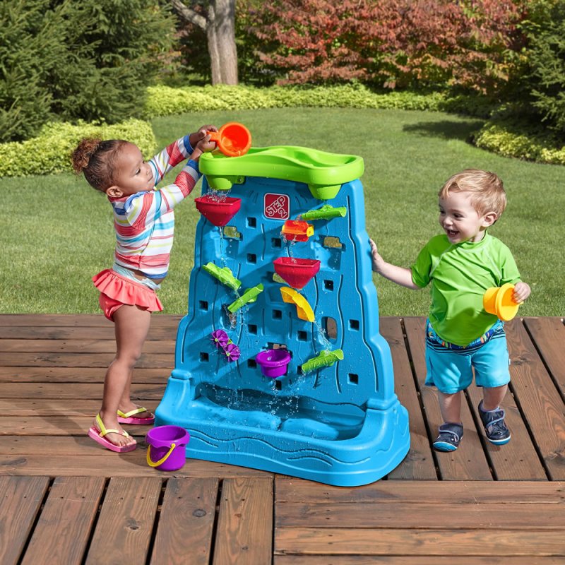 Водный Лабиринт Waterfall Discovery Wall step2