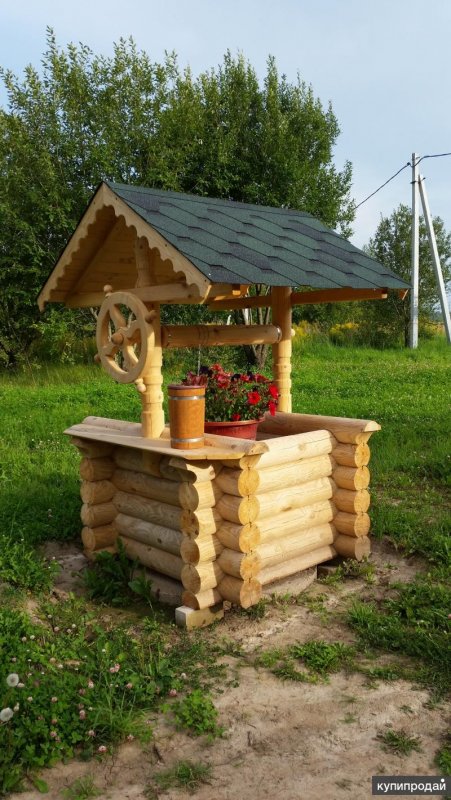 Украшение колодца
