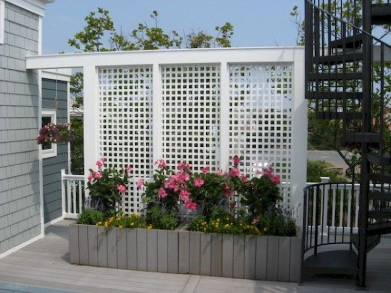 Уличные перегородки для сада