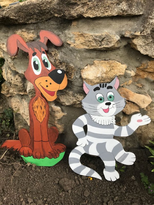 Фигурки из фанеры для дачи