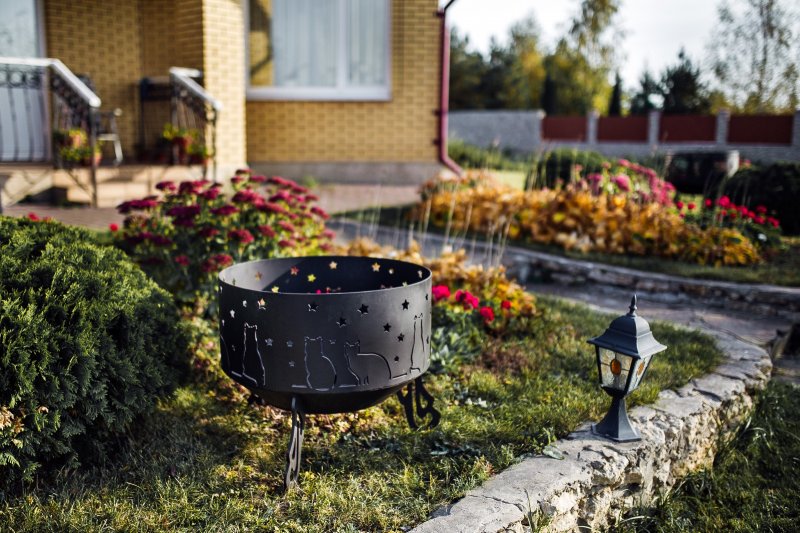 Костровая чаша мангал