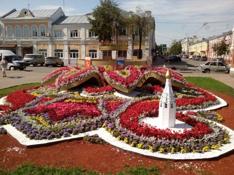 Уфа цветники