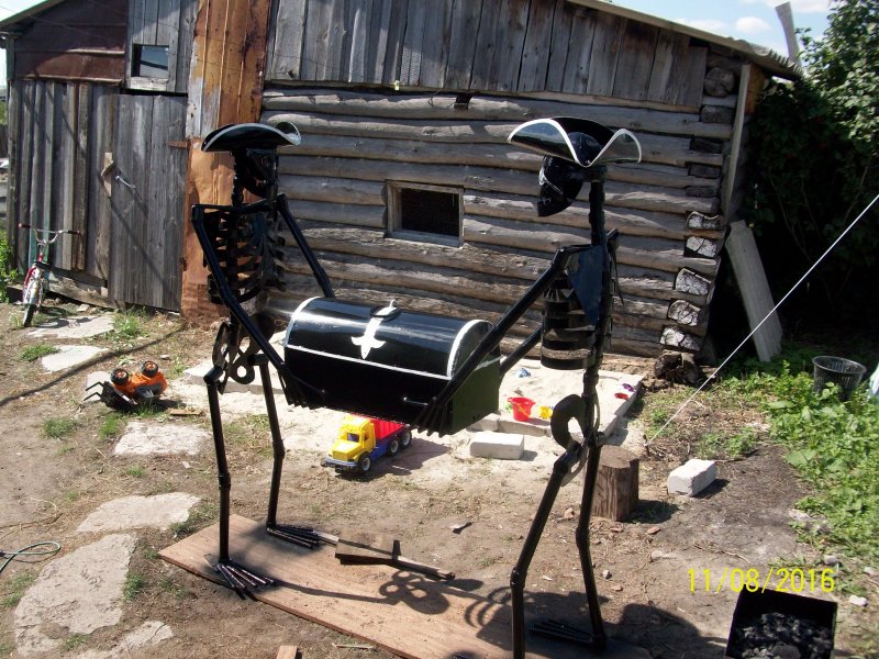Изделия из сварки для дачи
