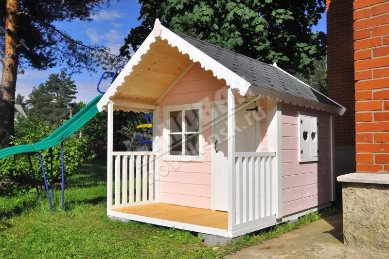 Детские домики из дерева