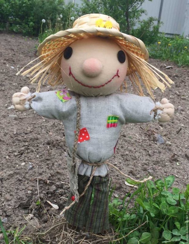 Пугало в огороде