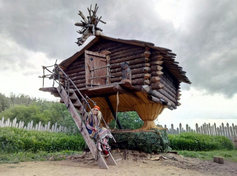 Тобольск избушка бабы яги