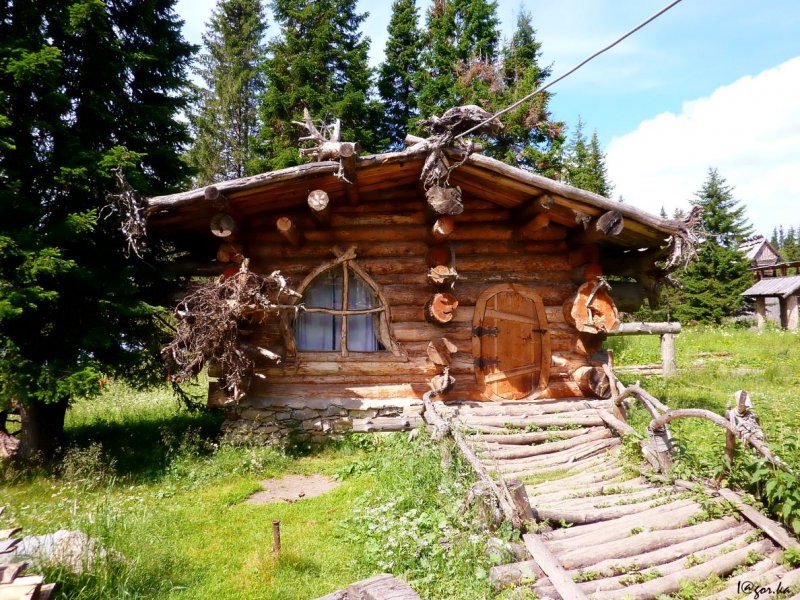 Современный дом бабы яги