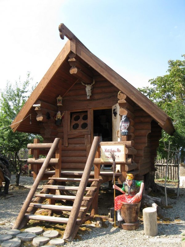 Чайный домик избушка бабы яги