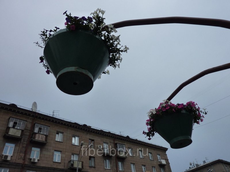 Горшок на столб