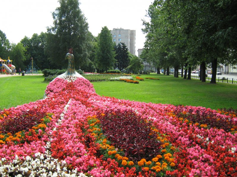 Городские клумбы