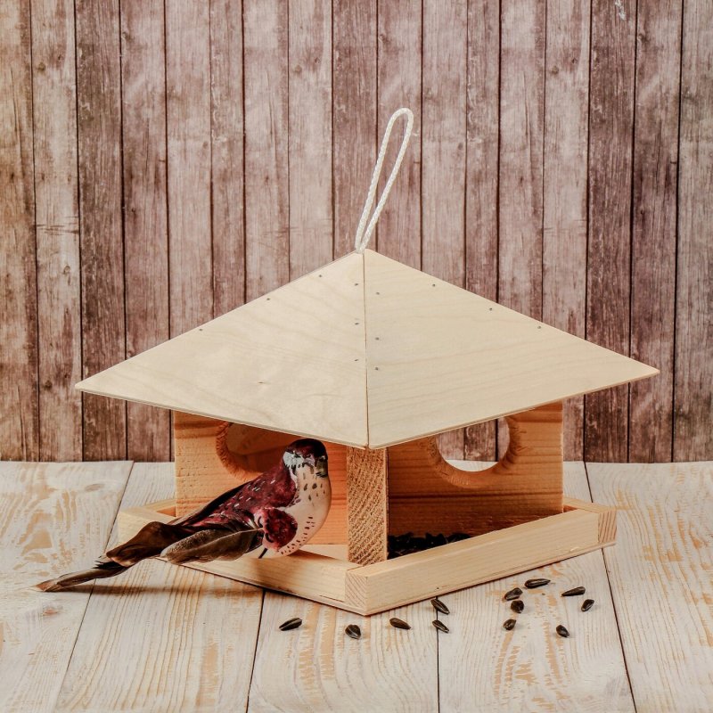 Скворечник Bird классика 23х22х32см