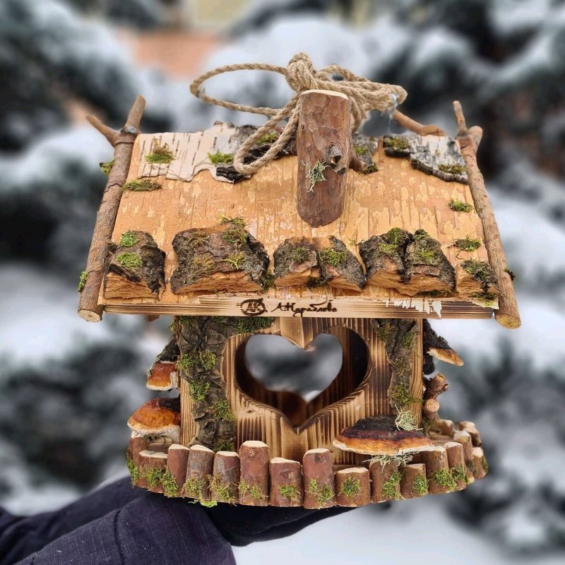 Кормушка для птиц из лего своими руками