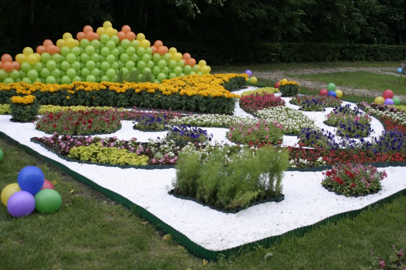 Конкурсные клумбы