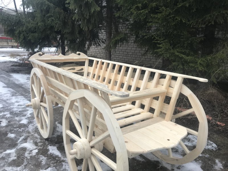 Деревянная повозка
