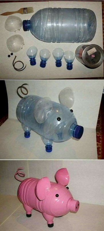 Поделки из пятилитровых бутылок