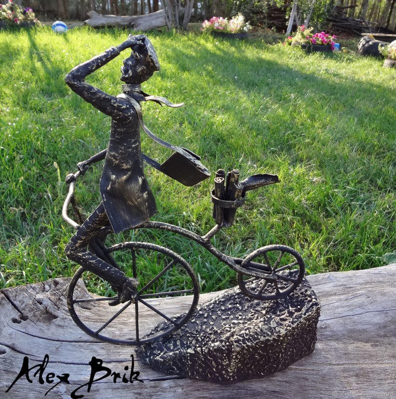 Сварные скульптуры из металла