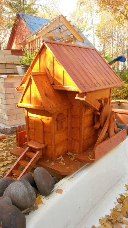 Лопасти для декоративной мельницы