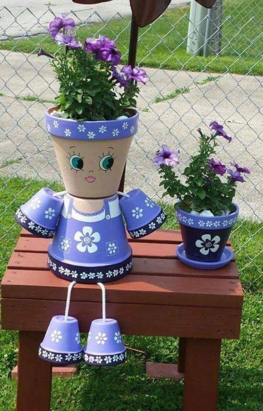 Украшения для сада своими